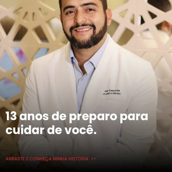 Dr. Jônatas Catunda, cirurgião de cabeça e pescoço